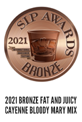 2021 Bronze Fat and Juicy Cayenne Bloody Mary Mix
